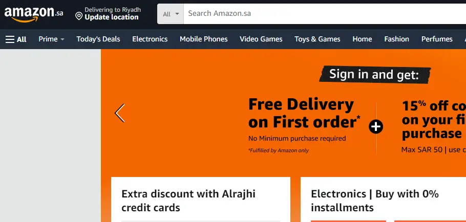 Amazon saudi arabia