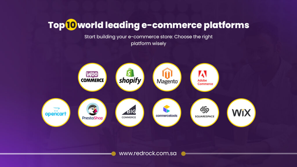 Leading e-commerce platforms in Saudi Arabia