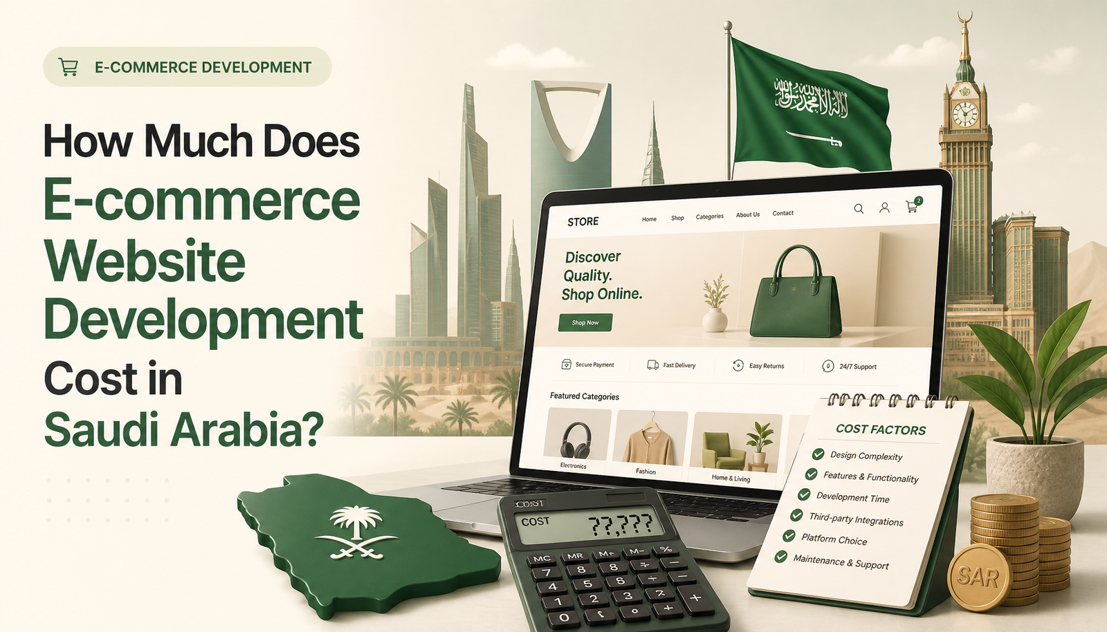 How Much Does E-commerce Website Development Cost in Saudi Arabia?