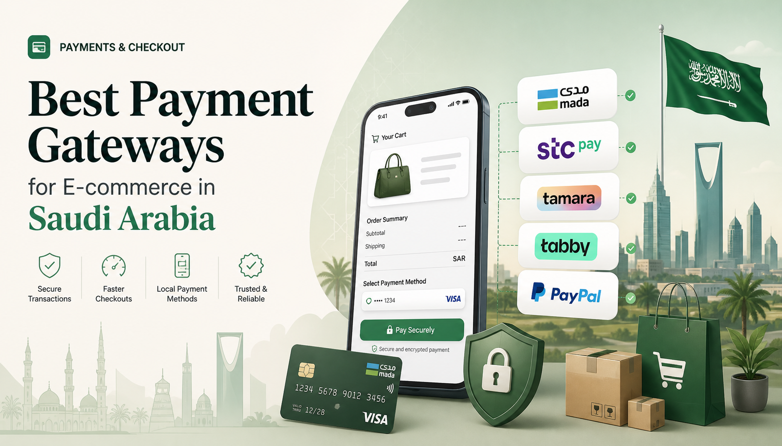 Best Payment Gateways for E-commerce in Saudi Arabia